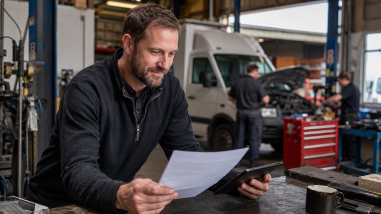 UK garage owner considering invoice finance for a small business