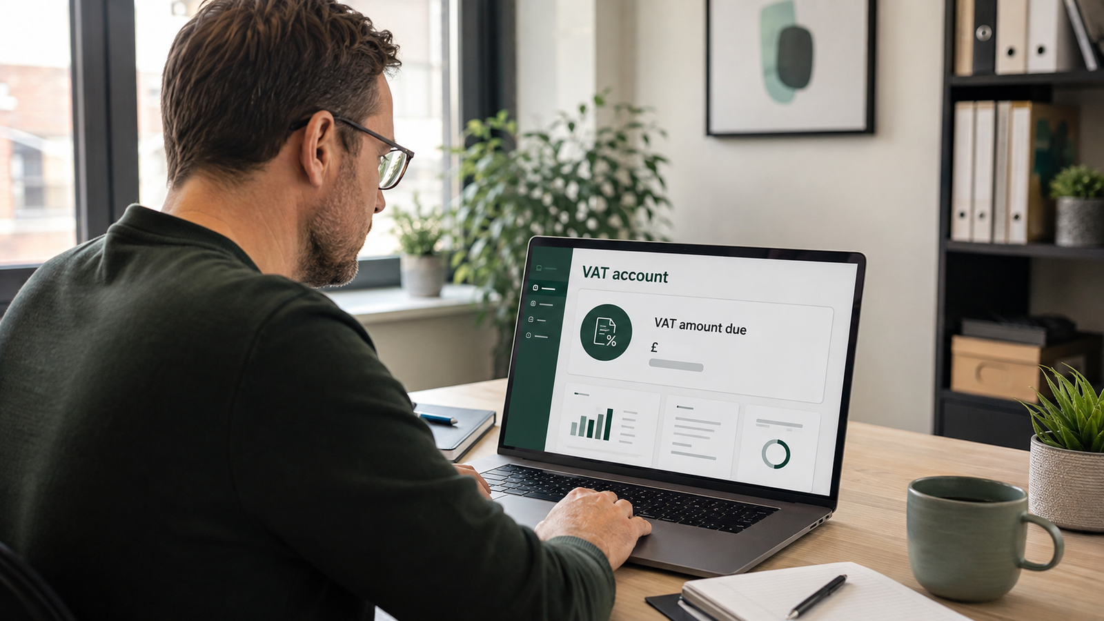 UK business owner arranging rolling VAT finance with an adviser