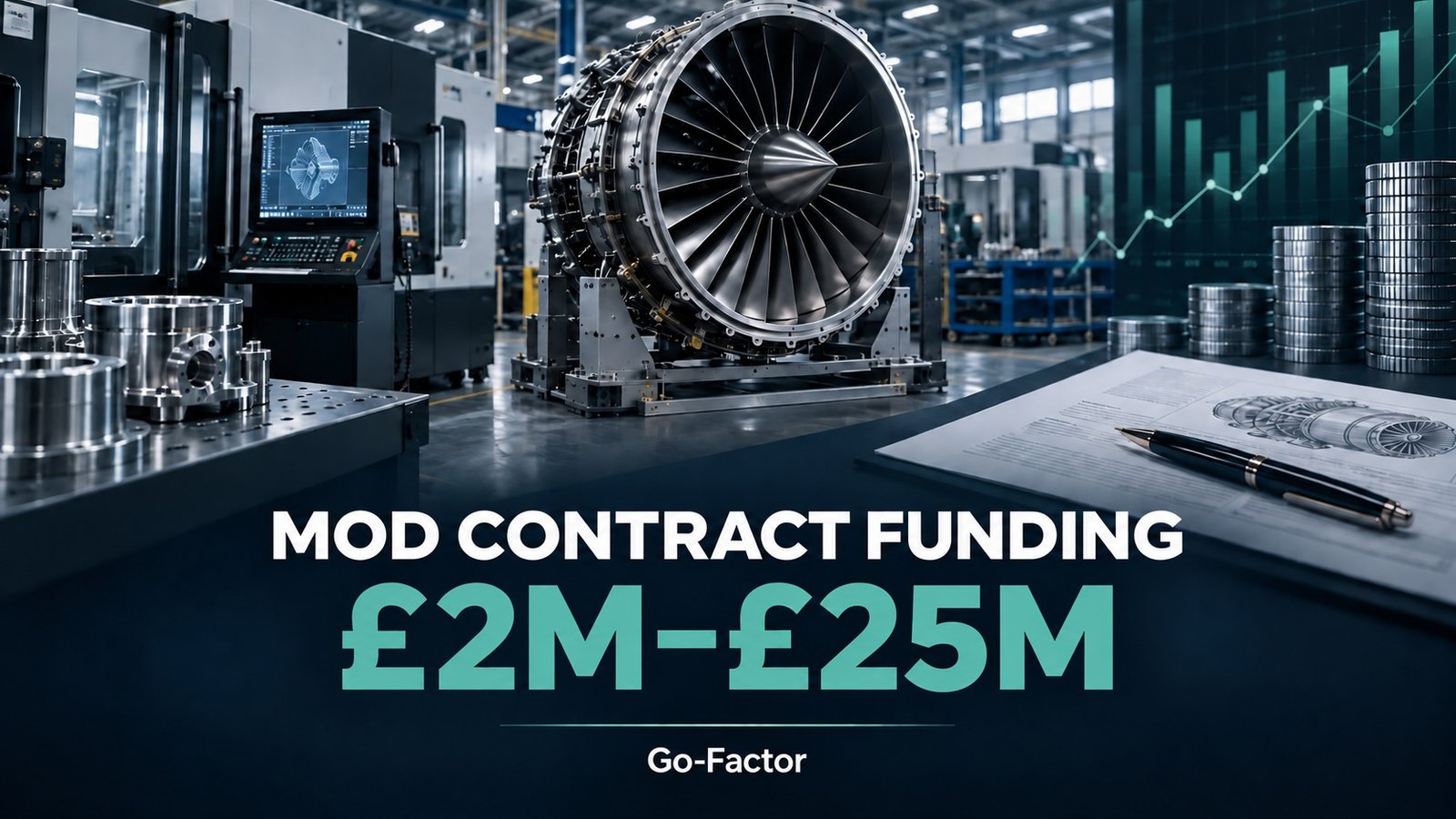 MOD contract finance from £2 million to £25 million through Go-Factor